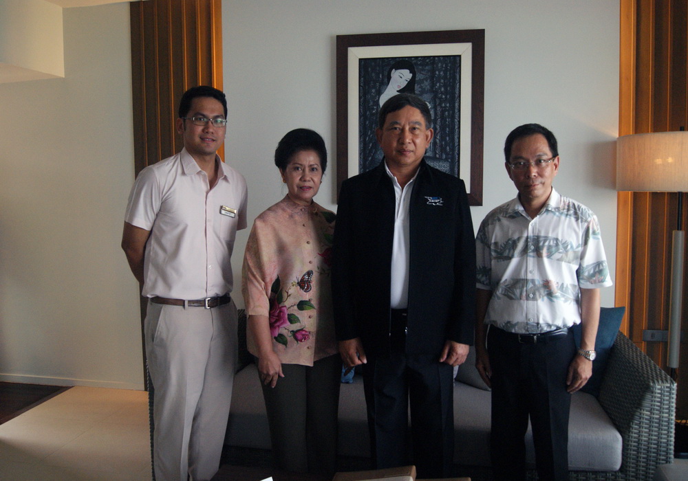 Cape Panwa Hotel Phuket Welcomes Deputy Prime Minister / Minister of Transportation