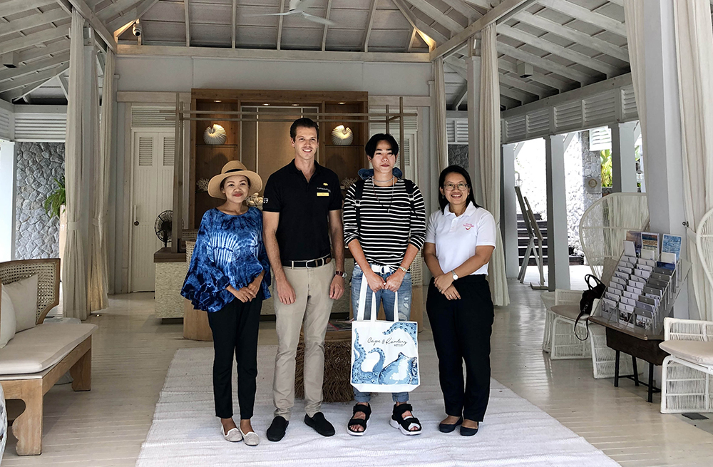 Warm Welcome to Rising Star “Peck Palitchoke”  at Cape Kudu Hotel, Koh Yao Noi