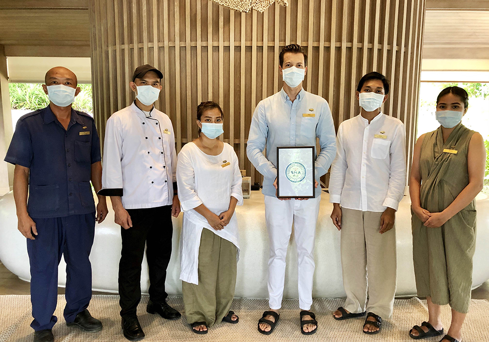 Cape Fahn Hotel, Private Islands, Koh Samui Receives the “Amazing Thailand Safety and Health Administration: SHA