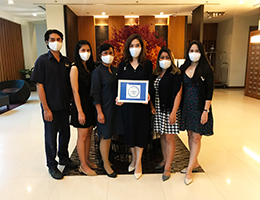 โรงแรมแคนทารี อยุธยา  ได้รับตราสัญลักษณ์ SHA จาก ททท.  ตอกย้ำความเชื่อมั่นด้านความปลอดภัย