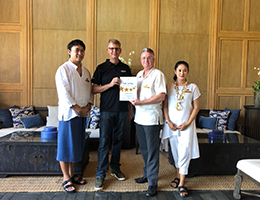 ก้าวแห่งความสำเร็จปี 2562!  โรงแรมเคป นิทรา หัวหิน คว้ารางวัล Top Hotel Partner  จาก Schauinsland Reisen