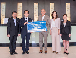 Cape & Kantary Hotels Donates 500,000 Baht  for a New Hospital Building of the Memorial Medical Center of the 150th Anniversary    of Her Majesty Queen Sri Savarindira, the Queen Grandmother of Thailand