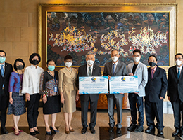 B. L. HUA and M & H Manufacturing Donates Medicines valued at 1,207,709 Baht to Thai-Myanmar Association for Friendship