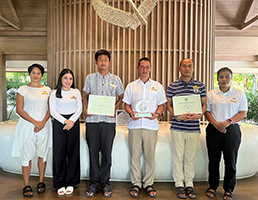 Cape Fahn Hotel, Private Islands, Koh Samui, Proudly Receives the  “Green Hotel” Certificate from the Department of Environmental Quality Promotion, Ministry of Natural Resources and Environment.